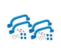 Okiyakusama 4 maniglie per struttura da arrampicata, accessori per parco giochi all'aperto per bambini, maniglie di presa per set da gioco da esterno per il, Cielo Blu