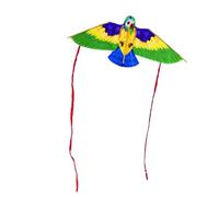 Okiyakusama Aquilone Pappagallo da Volo Giocattolo per Bambini Gioco da Spiaggia Professionale con Design Realistico Resistente Adatto per Giochi All'aperto, Giallo