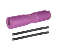 Okiyakusama Barbell Squat Pad Spalliera Protettiva Cuscino Schiuma Accessorio Fitness Straps Antiscivolo Materiale Odorless Consigliato per Allenamento in Palestr, Viola