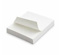 Okiyakusama Blocco per Appunti Memo Pad in Carta, Bianco | Pagine strappabili, Blocco appunti compatto, Per riunioni veloci, Per artisti creativi