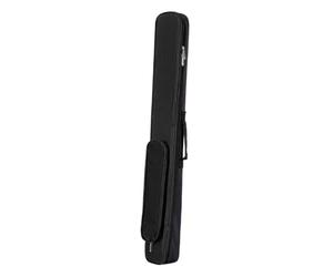Okiyakusama Borsa per Il Trasporto di Racchette da Biliardo con Scomparti per 1/2 Stecche da Biliardo, Scomparti Extra per Accessori Come Gesso E Guanti, Trasport, Nero