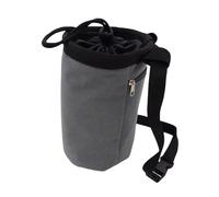 Okiyakusama Borsa per Magnesite da Arrampicata, Secchio per Magnesite da Boulder, Accessori per Arrampicata Multiuso, Attrezzatura per Boulder E Sollevamento Pesi, Grigio