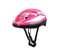 Okiyakusama Casco Bambino Casco da Bici Casco Sportivo Casco per Skateboard Imbottitura Interna Traspirante Struttura Leggera Resistente agli Impatti Adatto per R, Rosa Bianco