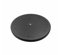 Okiyakusama Composite Turntable Base Rotante Antiscivolo Supporto Scultura Struttura Robustezza Materiale PP Acciaio Funzione Rotazione Precisa Adatto per, Pp Grid With Screws