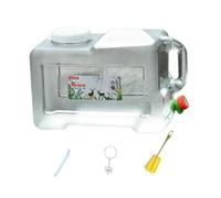 Okiyakusama Contenitore per Bevande con Rubinetto Tanica per Acqua Bottiglia per Escursioni Secchio Portatile Realizzato in PC Resistente per Campeggio Picnic Esc, 18l