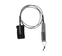 Okiyakusama Leash per Tavola da Surf, Attacco per Paddleboard, Cordino Elastico Regolabile, Braccialetto Comfort per Tavola da TPU, Adatto per Uso Esterno, Grigio 7 Piedi