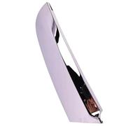 Okiyakusama Modanatura decorativa per montante C, cromata, compatibile con i materiali, sostituzione diretta, facile installazione, accessorio argentato per, Sinistra 832703w010