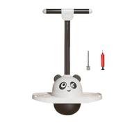 Okiyakusama Pogo Ball Piattaforma Gioco Bambini Esercizio Equilibrio Manico Resistente Antiscivolo Materiale Solido in Pp PVC Adatto Allenamento Fisico Cortile Pa, Nero