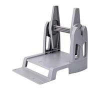 Okiyakusama Porta etichette termiche, porta rotolo di etichette termiche, pratico, per stampante di da tavolo, per casa, ufficio, supermercato, Grigio