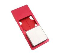 Okiyakusama Porta Stecche Biliardo Porta Stecche Snooker Porta Stecche Alluminio Porta Stecche Antiscivolo Supporto Pieghevole Realizzato in Alluminio Adatto a Cl, Rosso