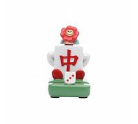 Okiyakusama Supporto Telefono Mahjong Portacellulare Staffa Basetta Stand Accessorio da Scrivania in Resina con Top Ruotabile Girevole Adatto a Organizzazione Postazione Dono, Zhong