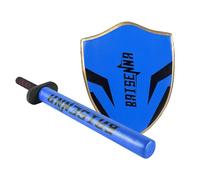 Okiyakusama Taekwondo Kick Pad per Allenamento Taekwondo Bambini Calci Muay Thai Bersaglio da Pugno Presa Comoda Materiale Resistente Adatto per Karate Spa, Scudo Spada Blu