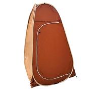 Okiyakusama Tenda Doccia da Esterno Cabina Spogliatoio Cambia Abiti Portatile per Auto Materiale Oxford Facile Montaggio con Porta Utilizzabile in Campeggio Viagg, Orangina