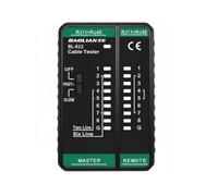 Okiyakusama Tester Cavi di Rete Ethernet Verificatore Collegamenti Continuità Corti E Cablaggi Errati con Interfacce Rj45 Rj11 Compatibile Stp Utp Unità Materiale