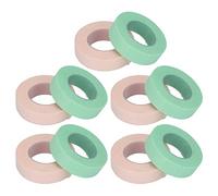 OKJHFD 10 Rolls Eyelash Extension Tape,Micropore Breathable Adhesive Lash Extension Tape 0.5 Inch X 10 Yards,Eyelash Extension Supplies for Makeup Lash Tape