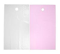 OKJHFD Beauty Salon Breathable SPA Treatment Table Cover Massage Sheets for Skin-Friendly Polyester Fabric (White + pink)