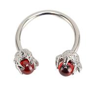 OKJHFD Belly Rings for Women, 4 Pcs Belly Button Rings Stainless Steel Crystal Inlay Earring Studs Navel Studs Set Body Jewelry Kit