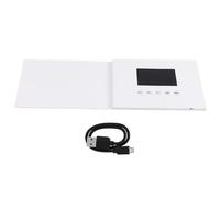 OKJHFD Biglietto di auguri video, Brochure video Biglietto di auguri elettronico con schermo LCD per regalo di compleanno Festa del papà Festa della mamma Natale Anniversario (4,3 pollici)