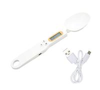 OKJHFD Bilancia Digitale a Cucchiaio, Bilancia Alimentare Elettronica Ricaricabile Multifunzione ad Alta Precisione da 500 g 0,1 g con Display LCD per Pesare Condimenti, Tè,