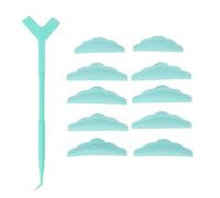 OKJHFD Eyelash Lash Perm Tools 5 Pairs Eyelash Lash Perm Silicone Pads 10 Pieces Y Shape Eyelash Lift Tools for Beauty Salon for Eyelashes up Tool for Balm Lifter Roller Sticky