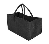 OKJHFD Felt Storage Baskets Foldable Hand Made Rectangular Storage Bag for Car Travel Shopping Clothing Organization for Daily Camping Travel.