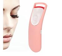 OKJHFD Heated Eyelash Curler,Electric Eyelash Curler,Home Travel Portable Ergonomic Electric Lash Curler with Silicone Pad for Women