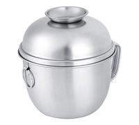 OKJHFD Noodle Bowl with Lid, Fast food cup Fixed handle,304 Stainless Steel Household Noodles Soup Bowl Food Fruit Container with Lid Handle for Storing or Soaking Soup Noodle