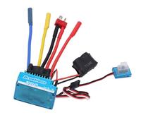 OKJHFD Power Connector 60A Electronic Speed Controller Brushless ESC Boat Waterproof 2-3S Lipo BEC 5.8V/3A Male T for 1/10 RC Model Car for Teens And Young Adults