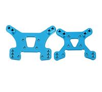 OKJHFD RC Car Shock Tower Board Set Accessories for WLtoys 144001 1/14 Remote Control Car Red Blue (Blue)