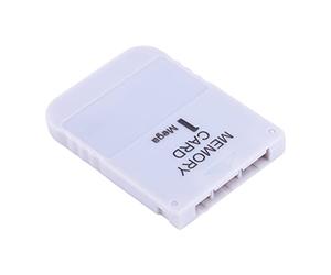 OKJHFD Scheda di Memoria per Memory Card Stick PS1,1 MB per Play Station 1 Un Gioco per PS1 Progresso di Gioco Facile da Usare Bianco