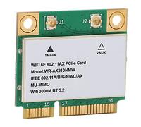 OKJHFD Scheda WiFi Scheda di Rete Dual Band 6E 5G 5374M, Scheda Wireless di Rete PCB Mini Banda 6GHz per Laptop con Scheda Madre Porta Mini PCIE per Laptop