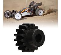 OKJHFD Stahlmotorzahnräder Ritzel RC-Automotorzahnrad M1.5 8 mm Innenloch Stahl-RC-Ritzel mit M5-Stellschraube für 1/5-Modellfahrzeug (19T)