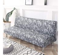 OKJK Fodera per Divano Senza braccioli, copridivano Elasticizzato Pieghevole Universale,Senza Fodera per bracciolo per Divano Letto (Color3,160-190cm)