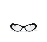 OKKIA Occhiale da Lettura Mod. Lina Cat Eye Nero Diottrie 2.00