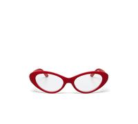 OKKIA Occhiale da Lettura Mod. Lina Cat Eye Red Diottrie 2.00