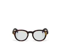 OKKIA Occhiale da Lettura Mod. Nashville Premontato Soft Touch-Spring Anti Luce Blu Havana Diottrie 2.50