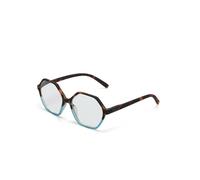 OKKIA Occhiale da Lettura Mod. Valencia Premontato Soft Touch-Spring Anti Luce Blu Havana Blue Diottrie 1.00