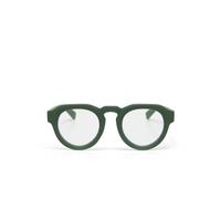 OKKIA Occhiale da Lettura Mod. Zeno Soft Touch Anti Luce Blu Verde Diottrie 2.00