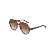 OKKIA Occhiale da Sole Premontato a Forma di Goccia Mod. Alessio Classic Havana