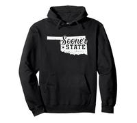 Oklahoma Sooner State Stati Uniti America Felpa con Cappuccio