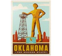 Oklahoma: The Sooner State - Puzzle premium da 1000 pezzi per adulti