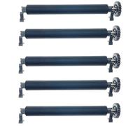 OKLILI Kit rullo piastra di trasferimento con boccole per cuscinetti compatibile con stampante termica per codici a barre Zebra ZD220 ZD230 ZD888 (5 kit ZD220D ZD230D ZD888D P1080383-700)