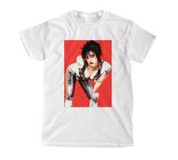 OKMN76huc Brody dalle from The Distillers T-Shirt White 3XL