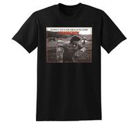 OKMN76huc John Cougar Mellencamp T Shirt Scarecrow Vinyl CD Cover Black L