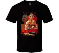 OKMN76huc Kickboxer Jean-Claude Van Damme Movie Fan T Shirt Black 3XL