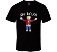 OKMN76huc Oh No Mr Bill Retro SNL Skit The Mr Bill Show Fan T Shirt Black M