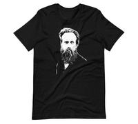 OKMN76huc Sam Beam Iron & Wine Portrait Tee Short-Sleeve Unisex T-Shirt Black S