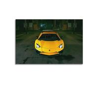 OKNGB Poster da parete di lusso con stampa artistica su tela, motivo: Aventador LP 750-4 SV, motivo: Italia di lusso, poster decorativo per camera da letto, 50 x 75 cm