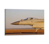 OKNGB Poster decorativo da parete su tela, motivo: caccia di quinta generazione, J-10C, motivo drago vigoroso, poster decorativo moderno per camera da letto, 50 x 75 cm