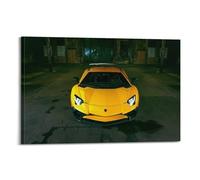 OKNGB Poster su tela, motivo: Aventador LP 750-4 SV, motivo: Italia di lusso, decorazione artistica da parete, poster decorativo moderno per camera da letto, 30 x 45 cm